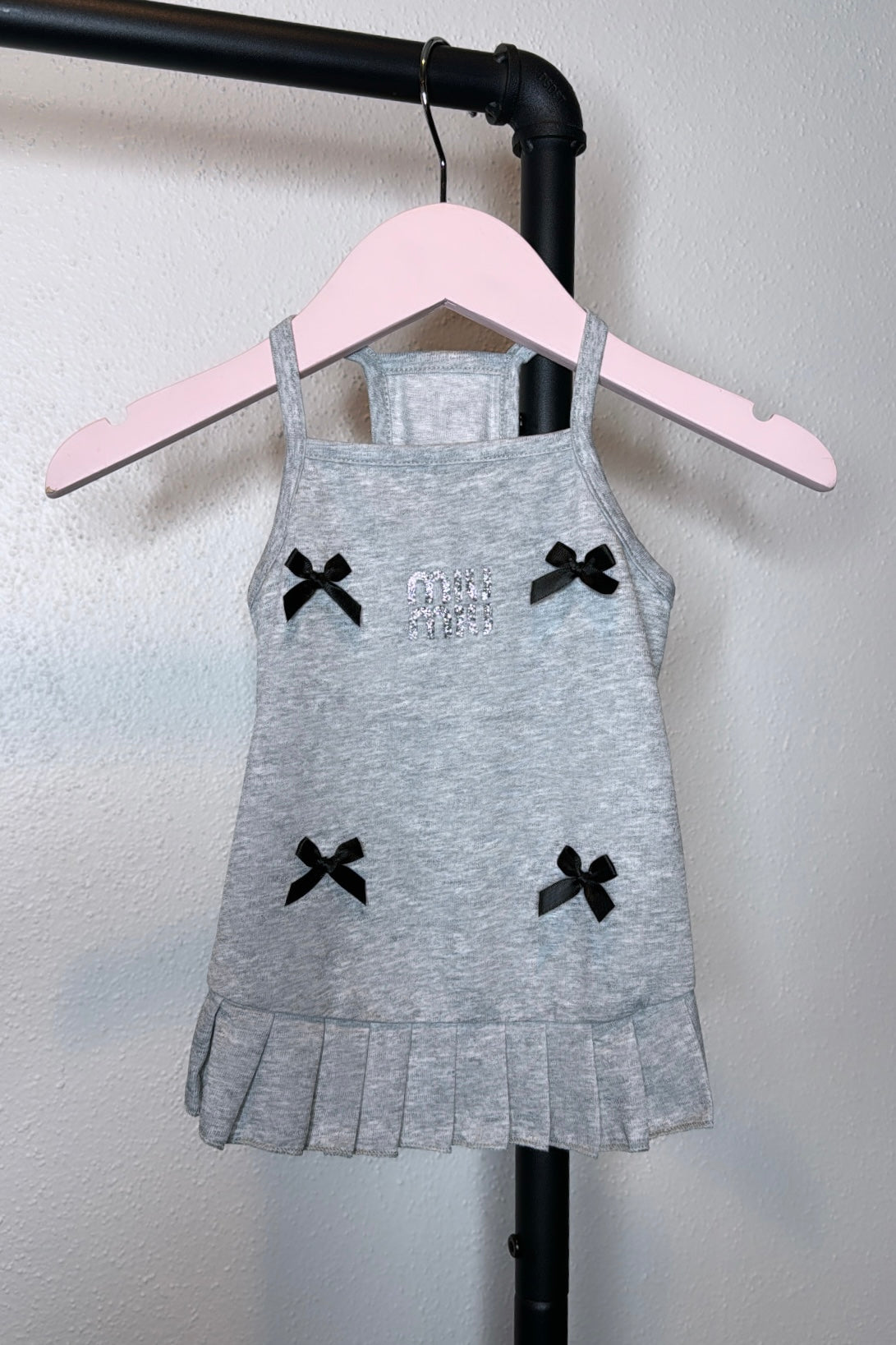 Meow Meow Grey Dress