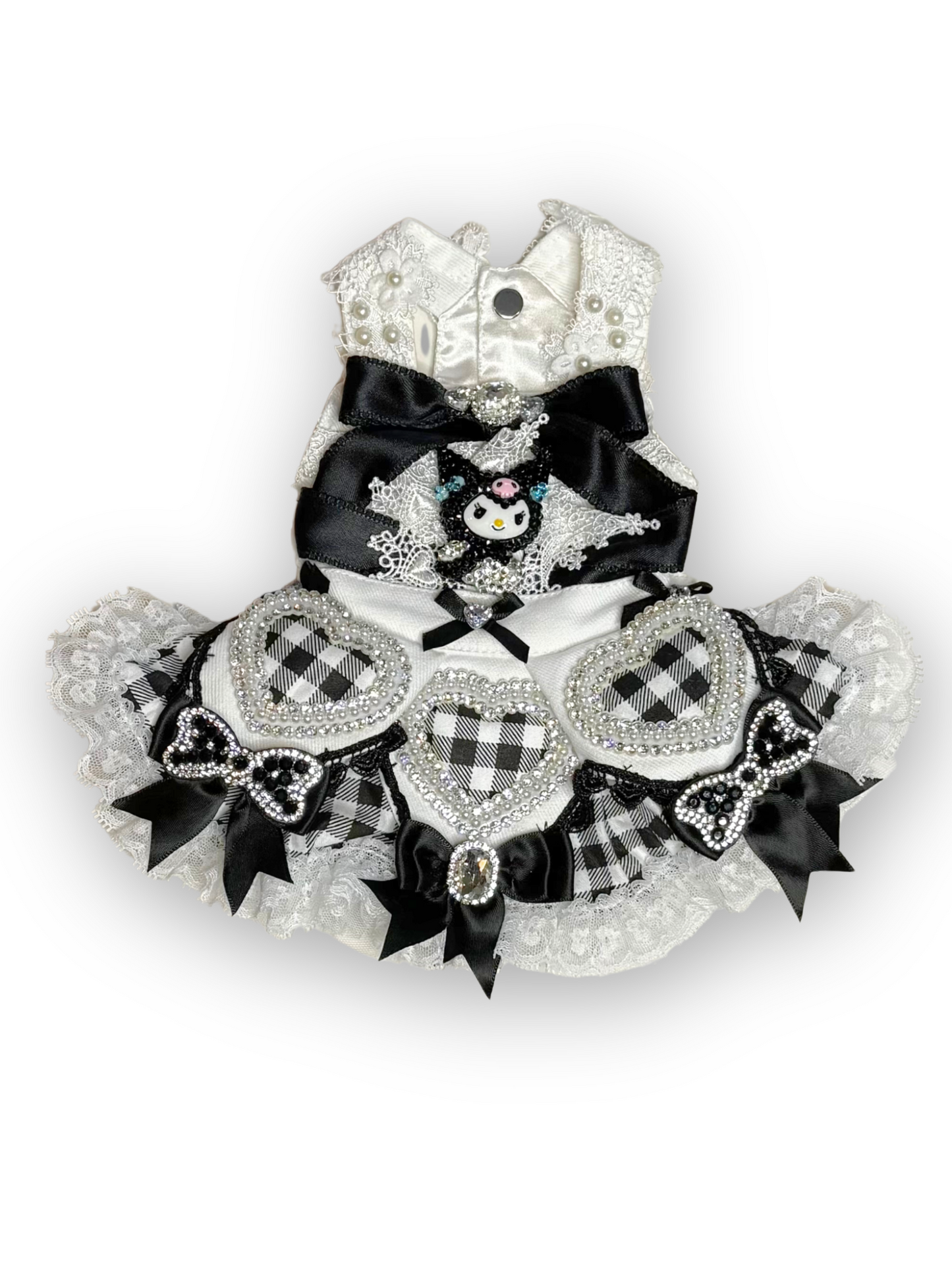 Midnight Checkmate Dress