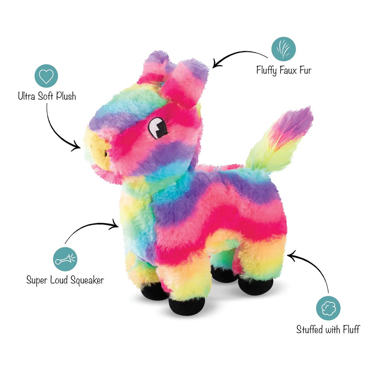 Piñata Party Plush Dog Toy