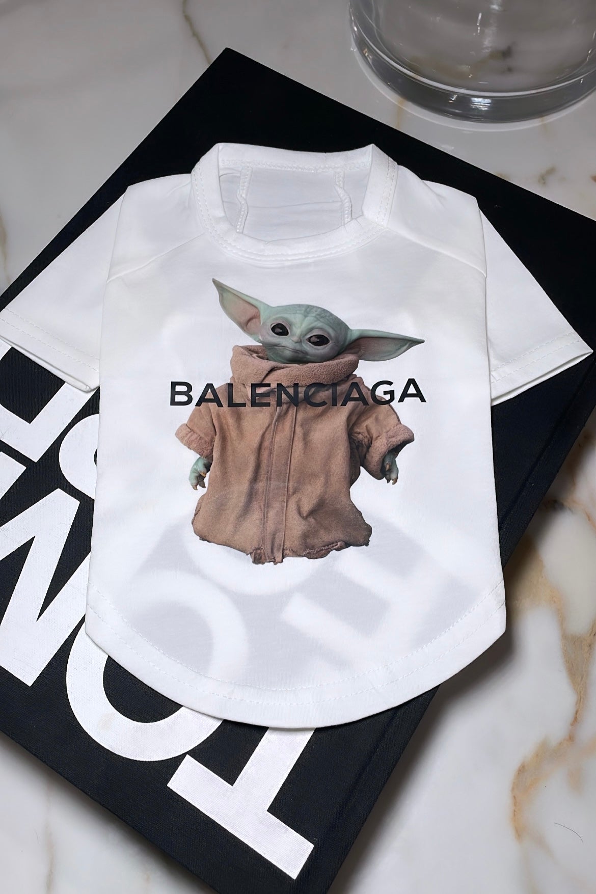 White Yoda Tee