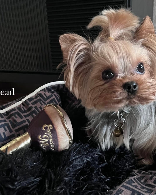 Espresso Muttini Dog Toy