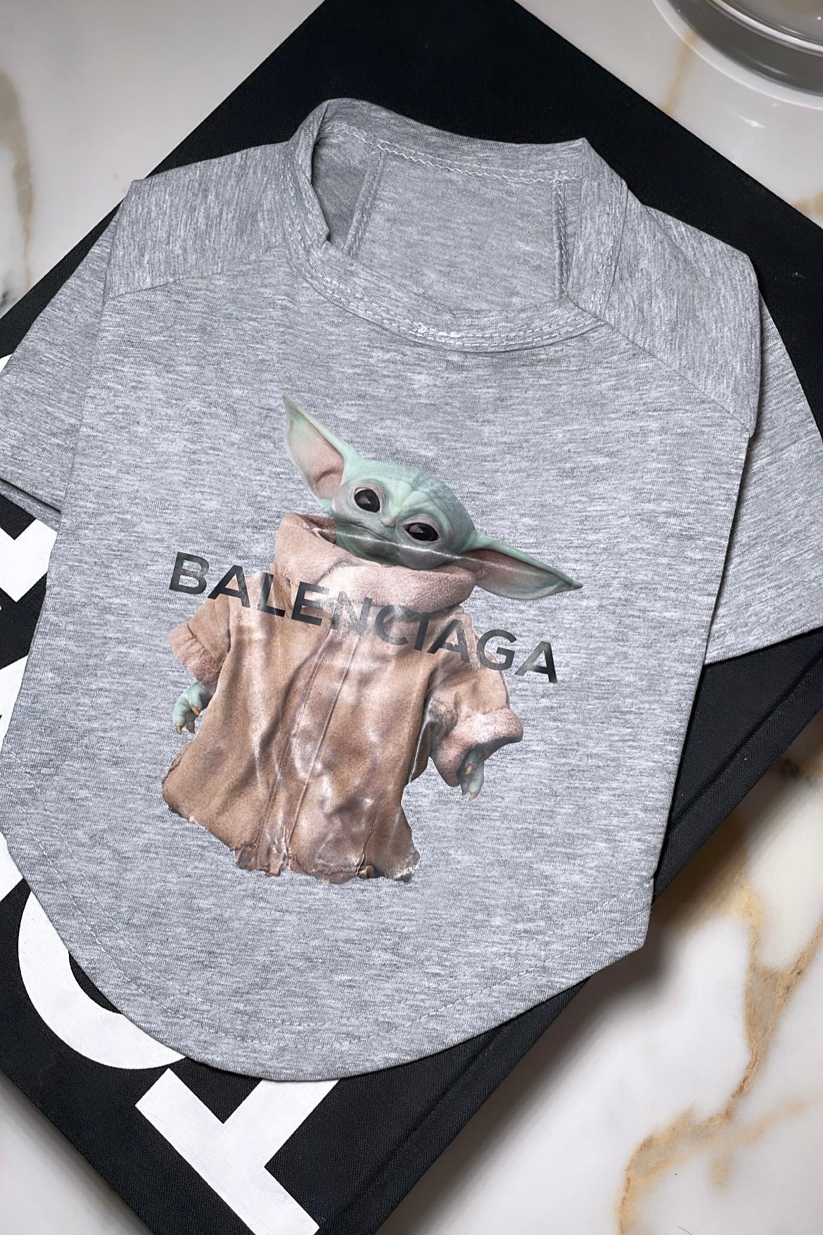 Gray Yoda Tee