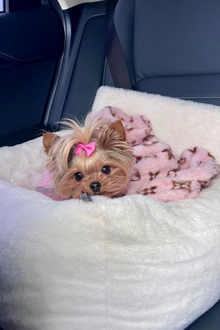 Furry Vuiton Blanket