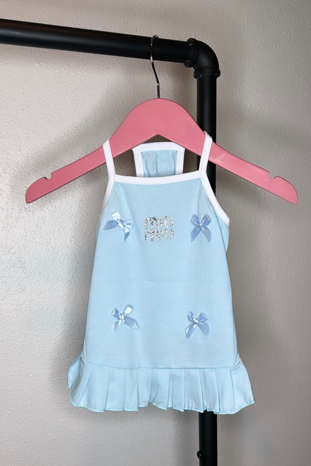 Meow Meow Blue Dress