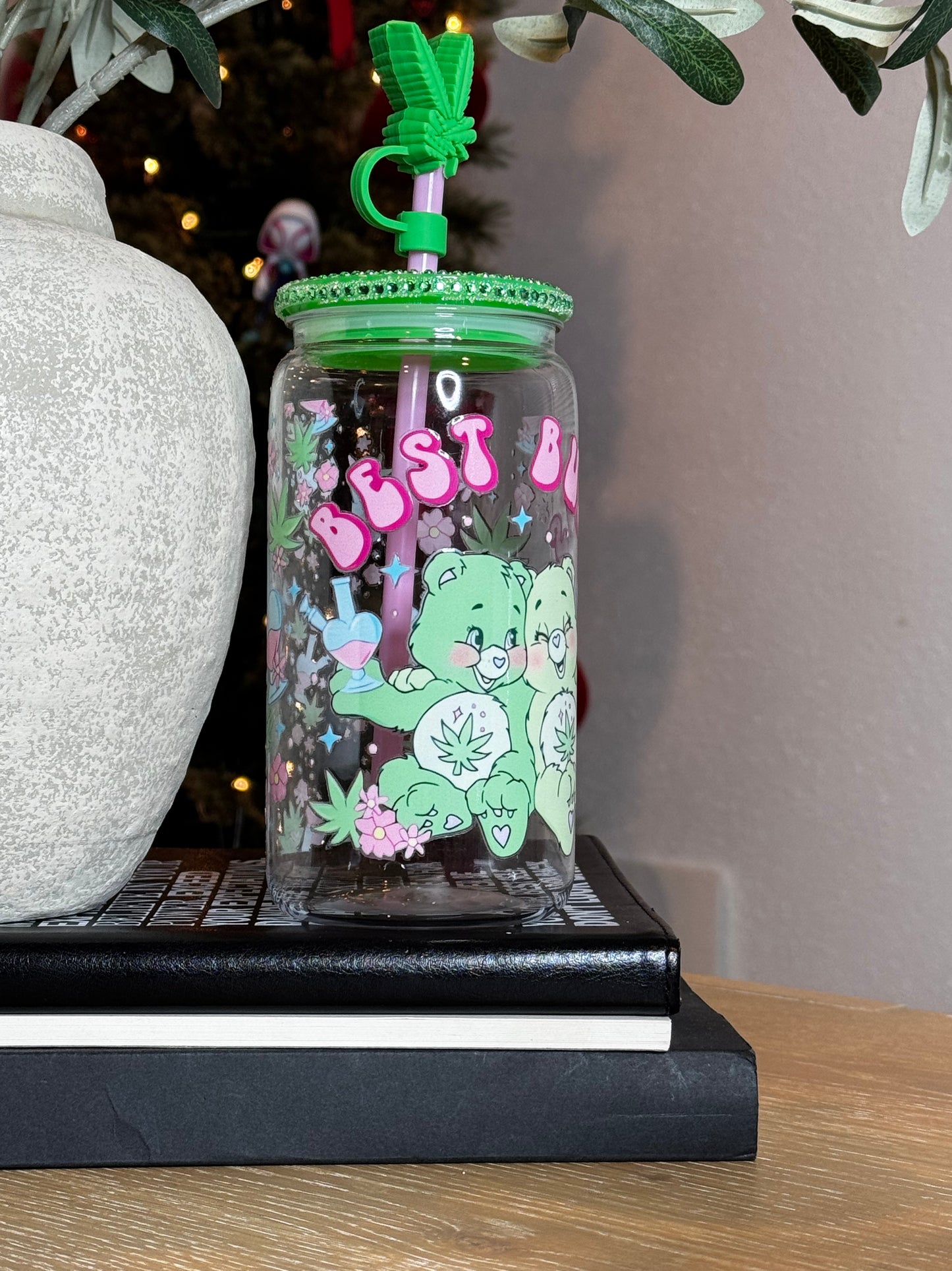 #223 Double Sided Best Buds 16oz Cup Wrap