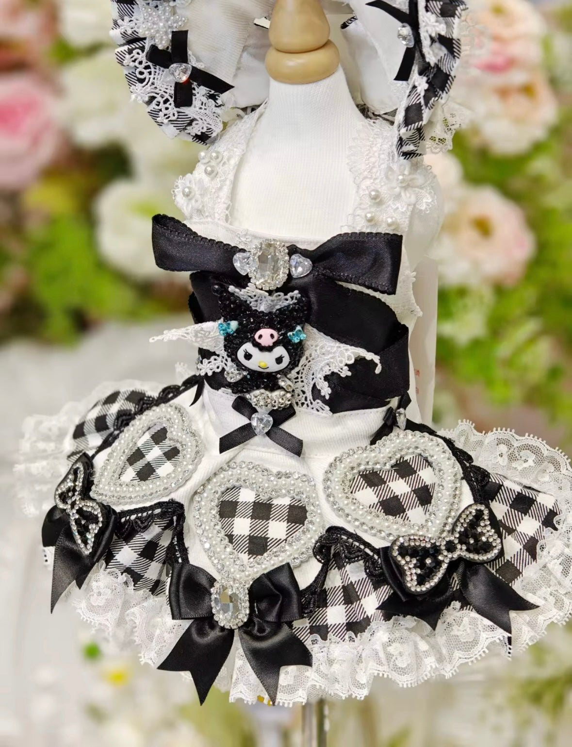 Midnight Checkmate Dress