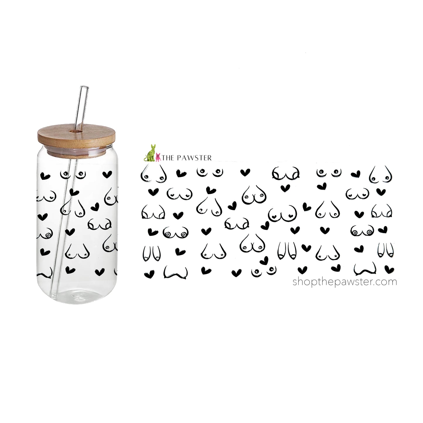 #103 Tatas 16oz Cup Wrap