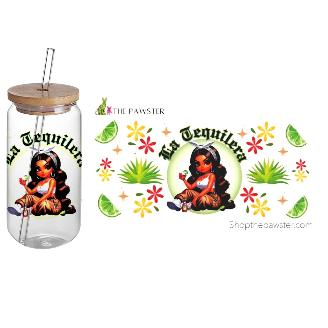 #66 La Tequilera 16oz Cup Wrap