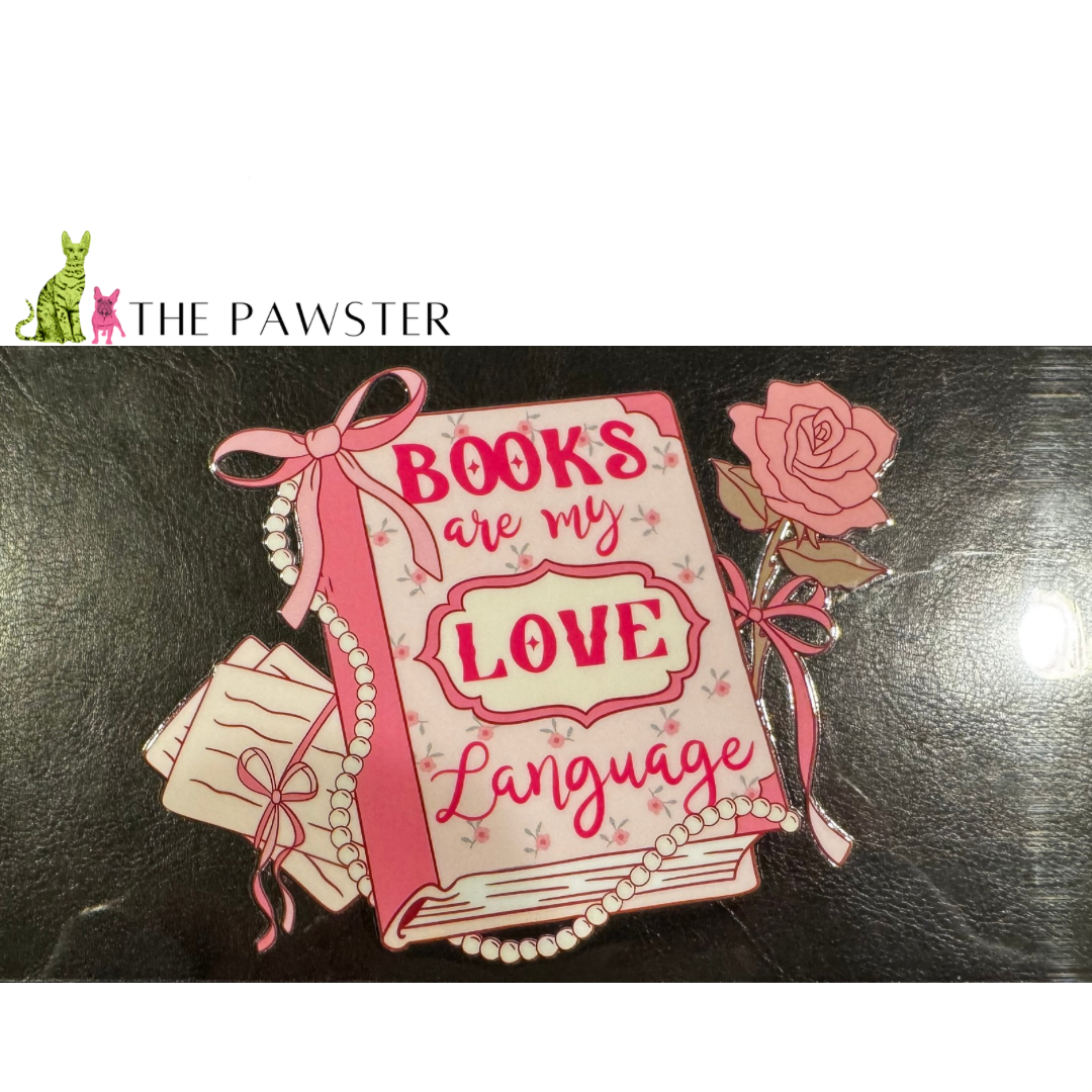 #294 Books are my Love Language 16oz Cup Wrap