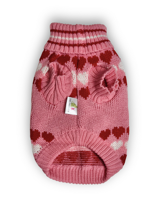 Cozy Love Jacquard Dog Sweater