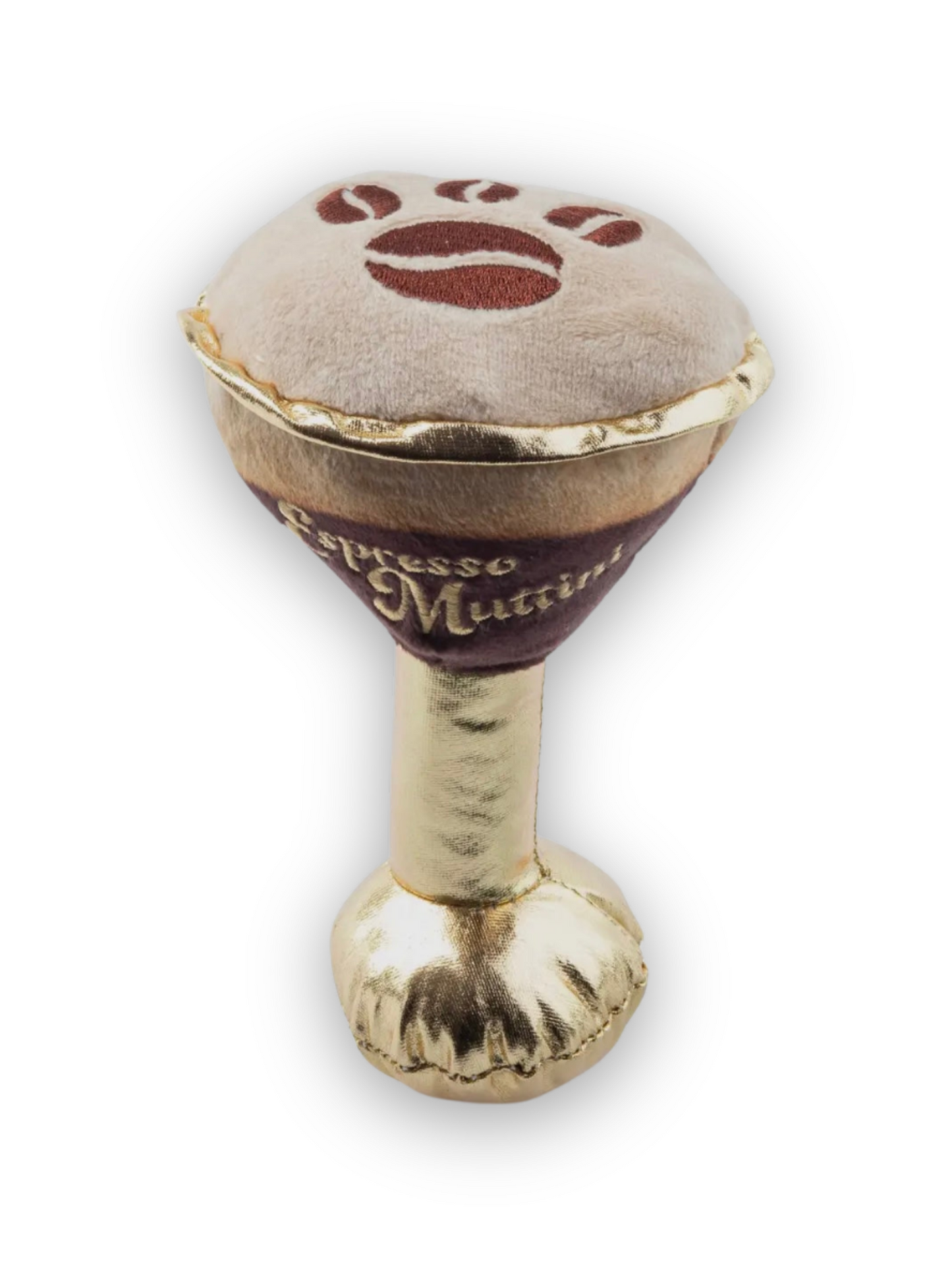 Espresso Muttini Dog Toy