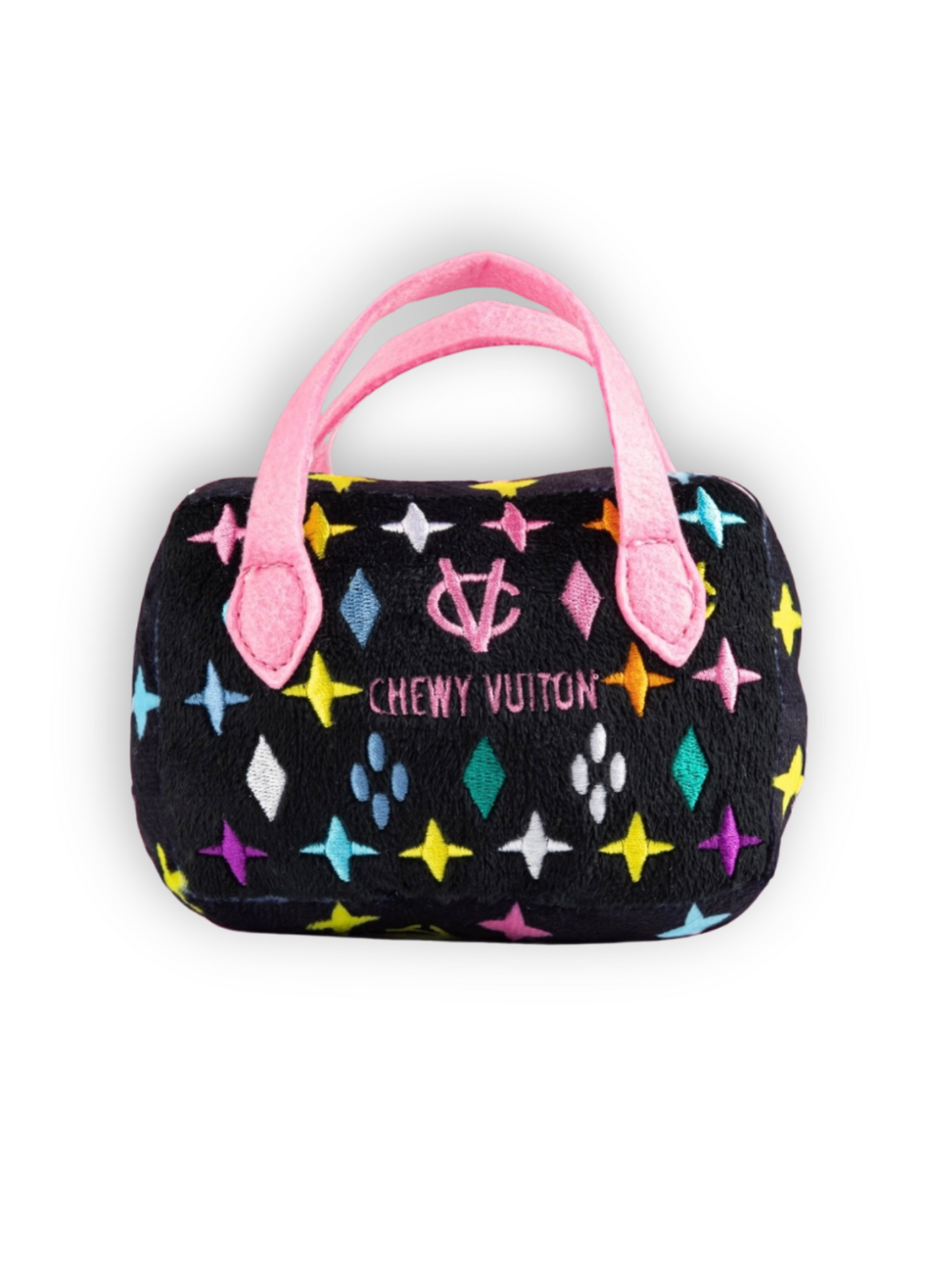 Monogram Chewy Vuiton Handbag Dog Toy