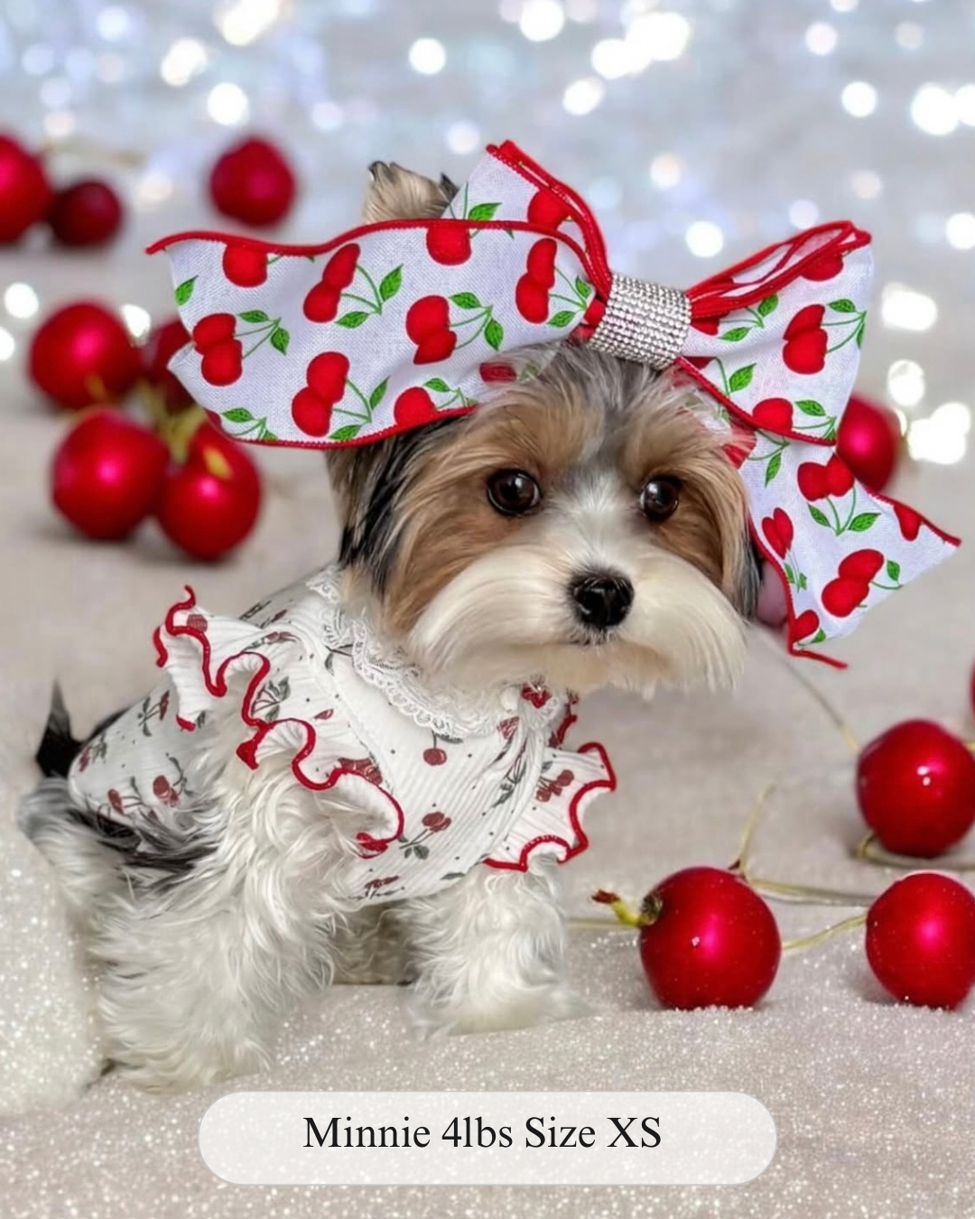 Sweet Cherry Ruffle Tee