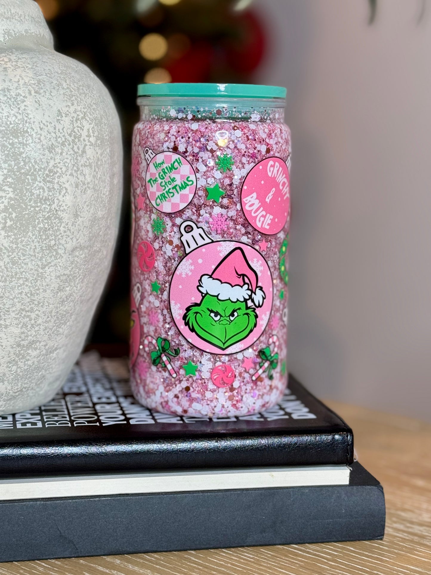 #227 Grinchmas Vibes 16oz Cup Wrap
