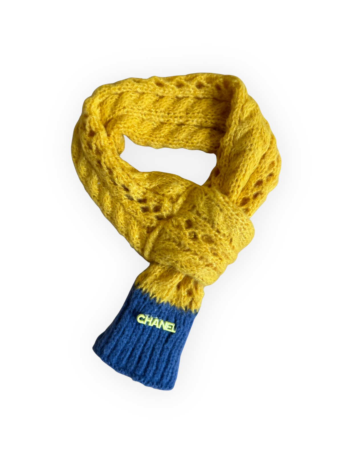 Cozy Knitted Dog Scarf