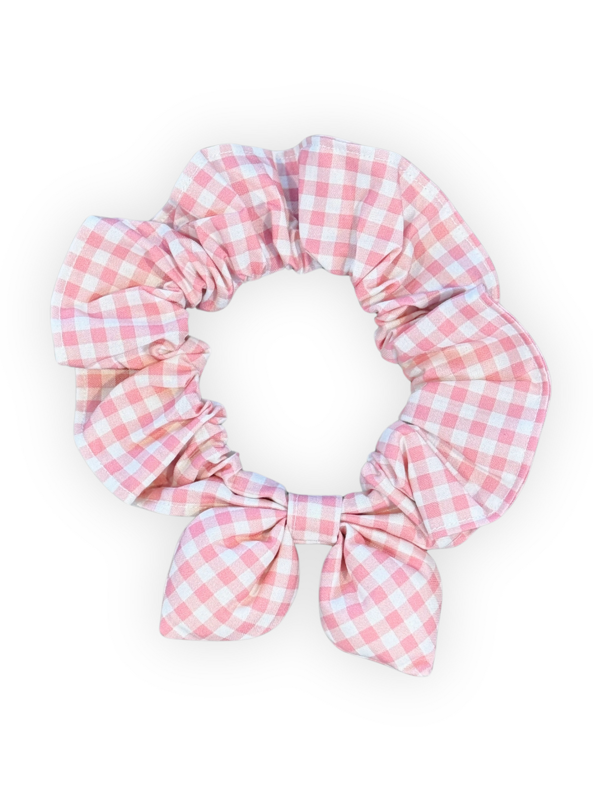 Stretchy Gingham Dog Scarf
