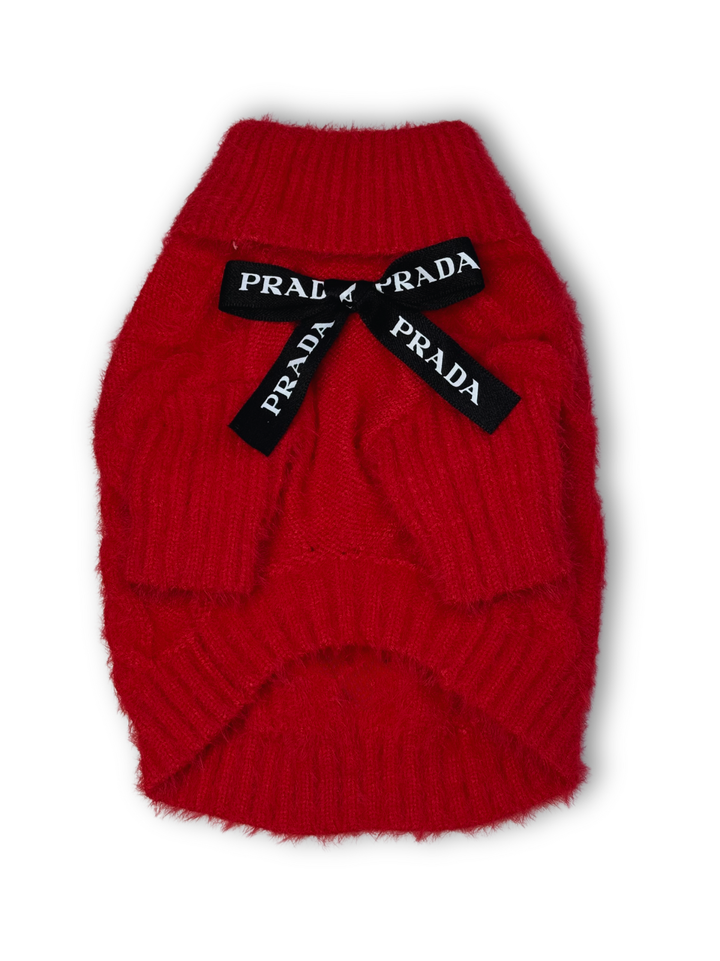 High-Neck Knitted Sweater