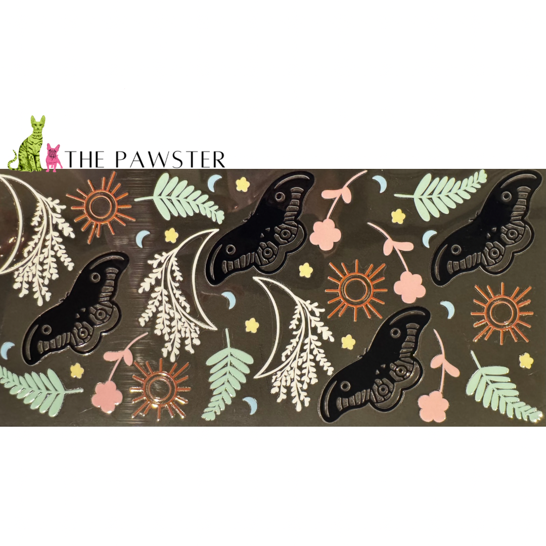 #284 Butterflies 16oz Cup Wrap