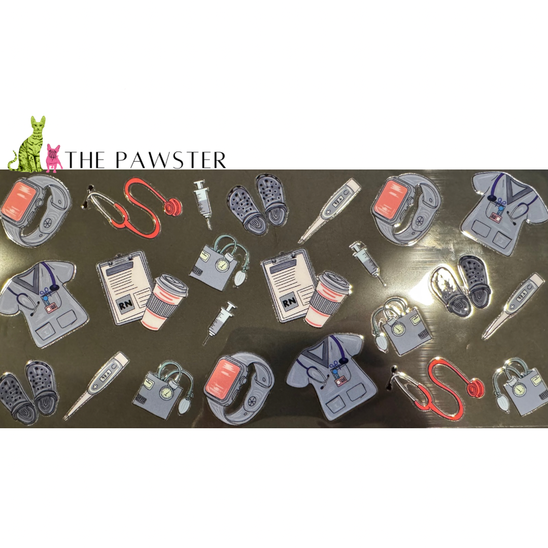 #287 Male Nurse 16oz Cup Wrap