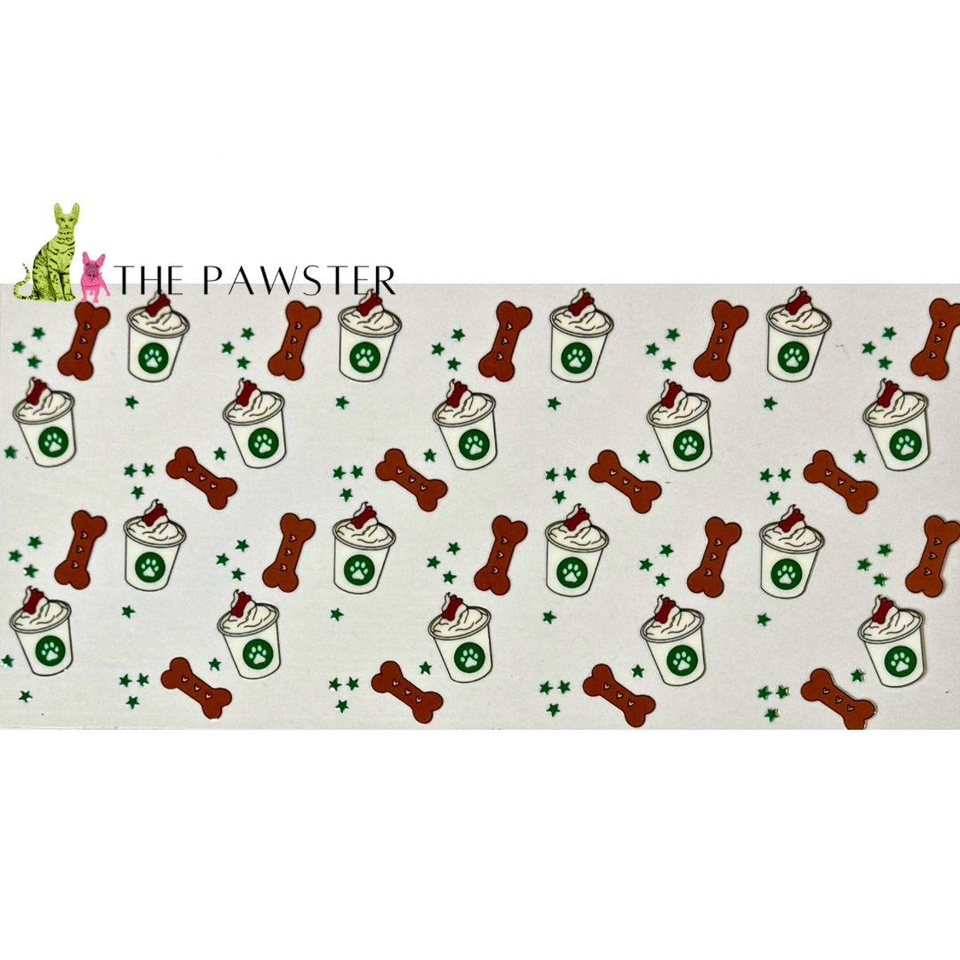 #313 Pup Cup 16oz Cup Wrap