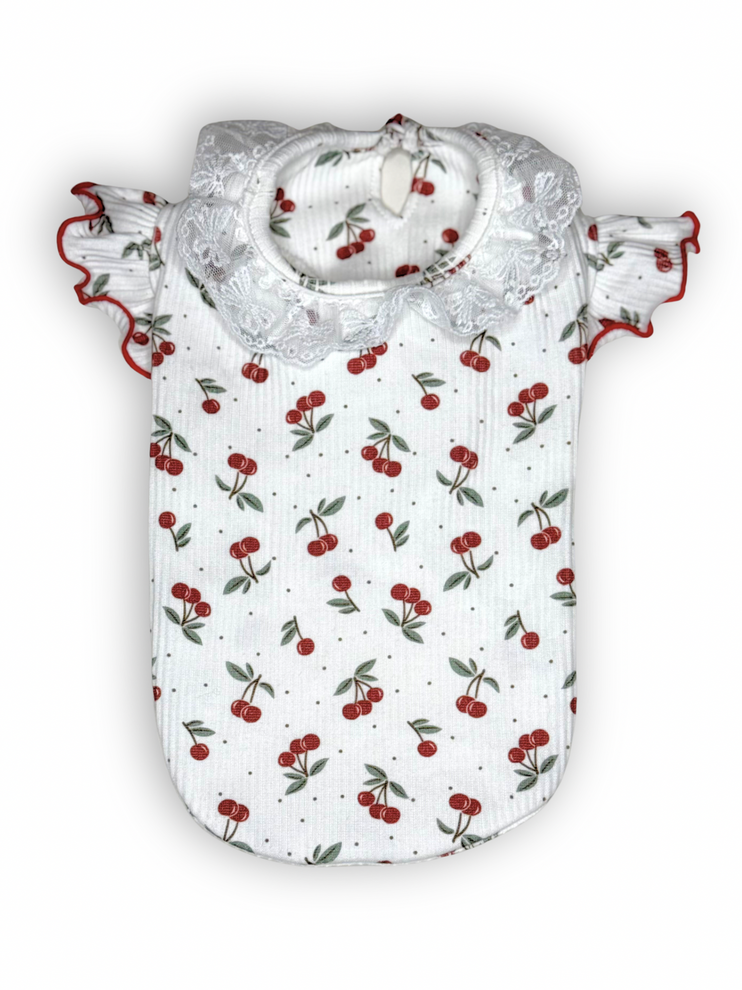 Sweet Cherry Ruffle Tee