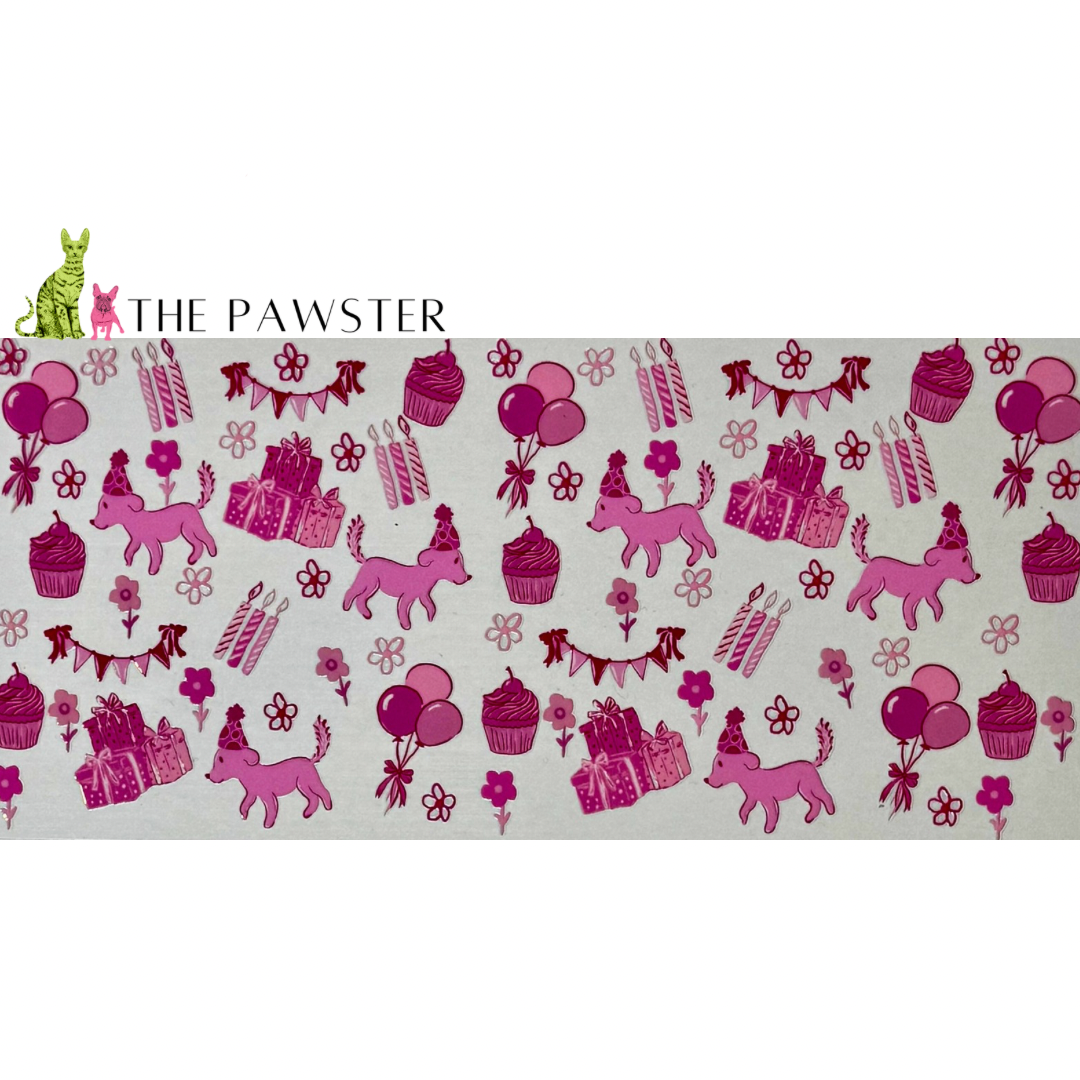 #316 Pup Pawty 16oz Cup Wrap