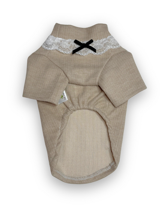 Charming Lace High Neck Top