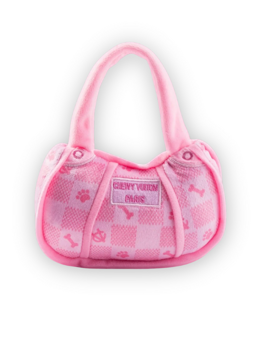Chewy Vuiton Handbag Dog Toy