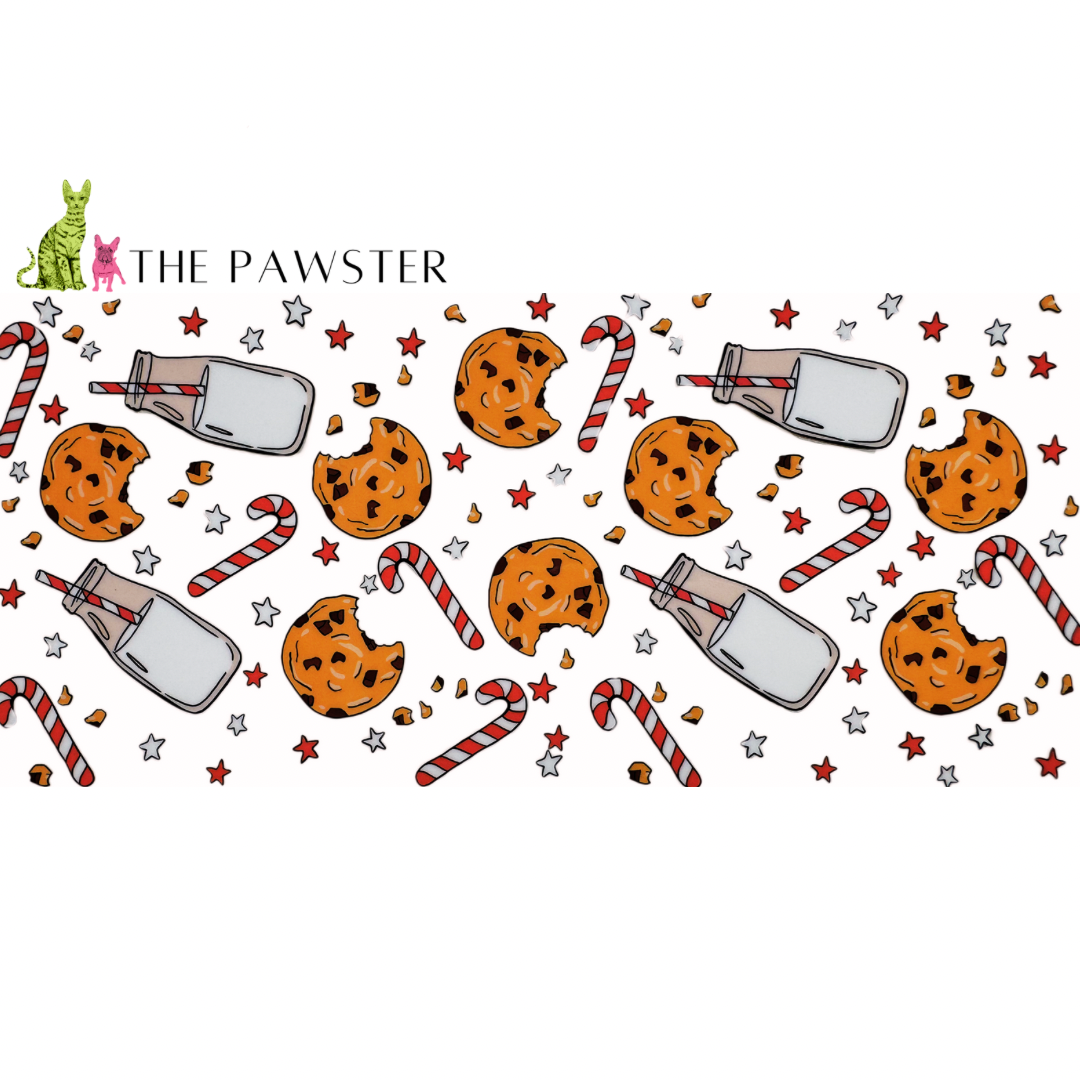 #212 Cookies and Milk 16oz Cup Wrap