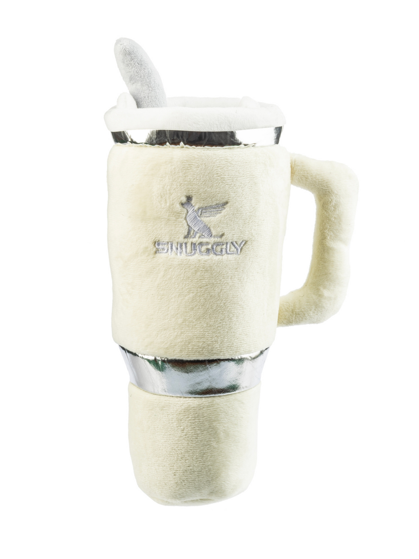 Ivory Snuggly Cup Dog Toy
