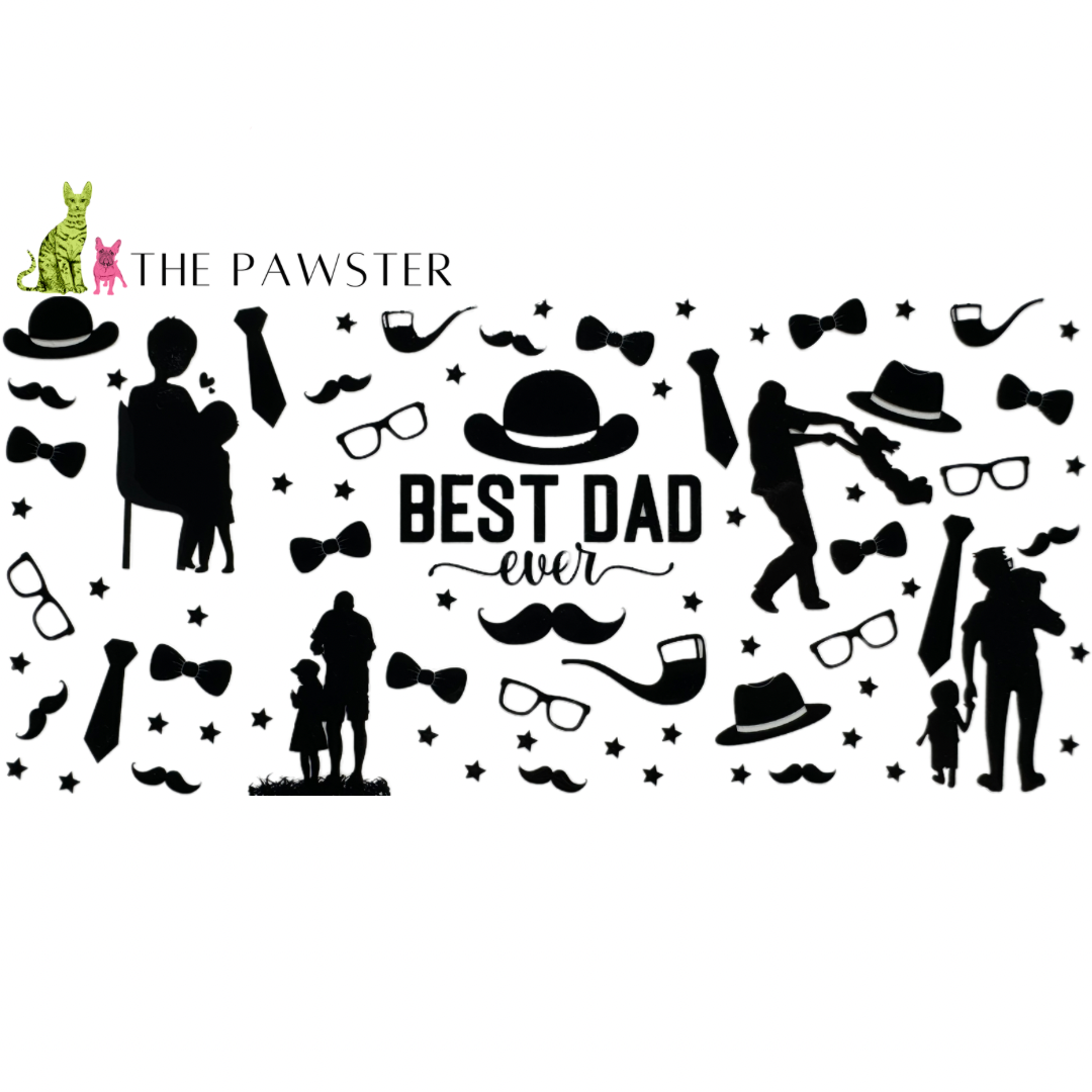 #10 Best Dad 16oz Cup Wrap