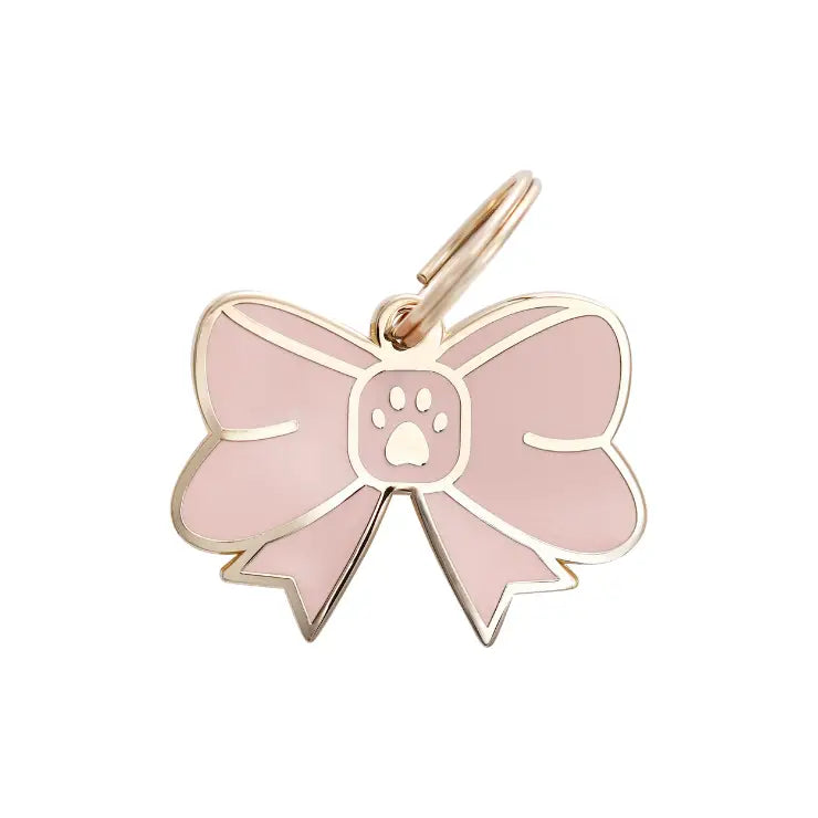 Pretty in Paw Bow ID Tag