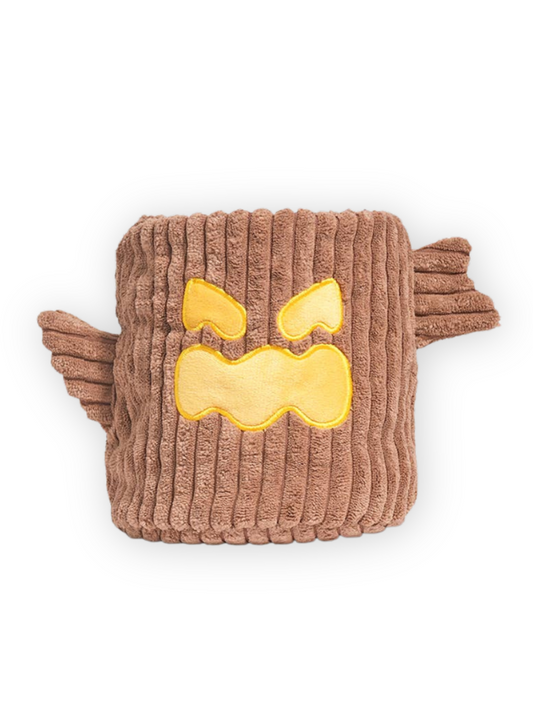 Back view of Haunted Tree Dog Toy for Halloween hide-and-seek play