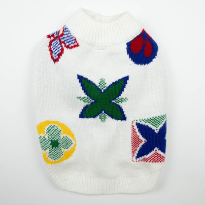 Furry Vuitton Monogram Sweater