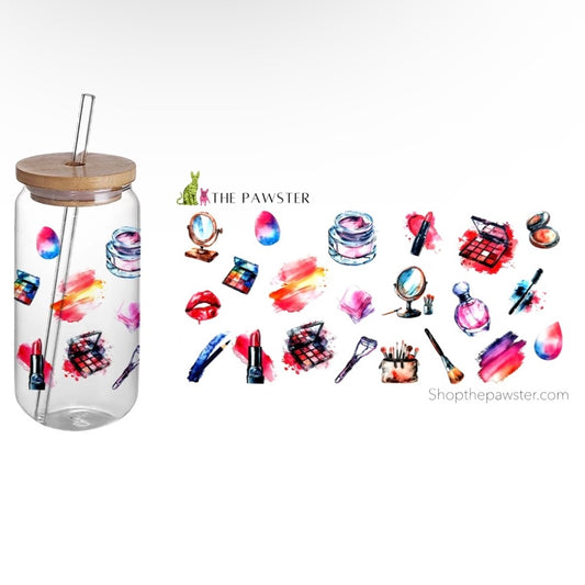 #144 Makeup 16oz Cup Wrap