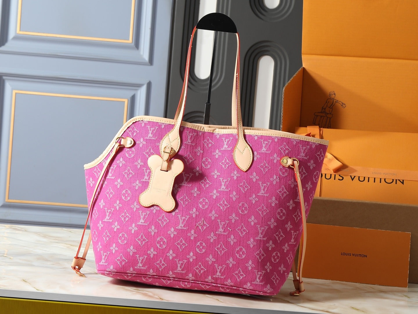 Furry Vuiton Dog Carrier (PreOrder)