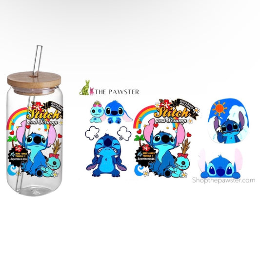 #148 Here Comes Trouble Experiment 626 16oz Cup Wrap