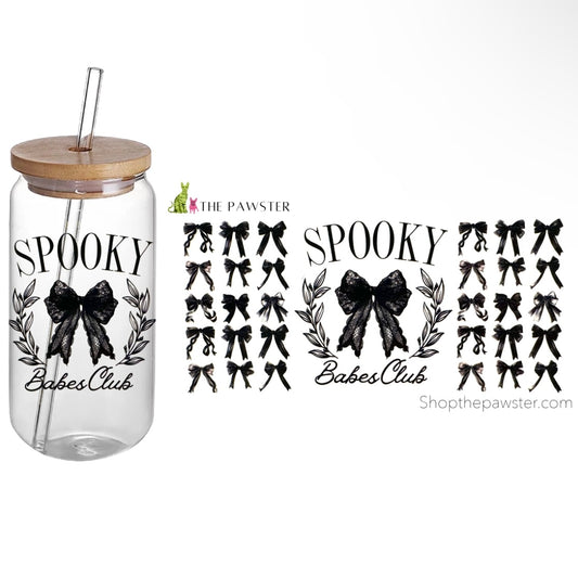 #99 Spooky Babes Club 16oz Cup Wrap