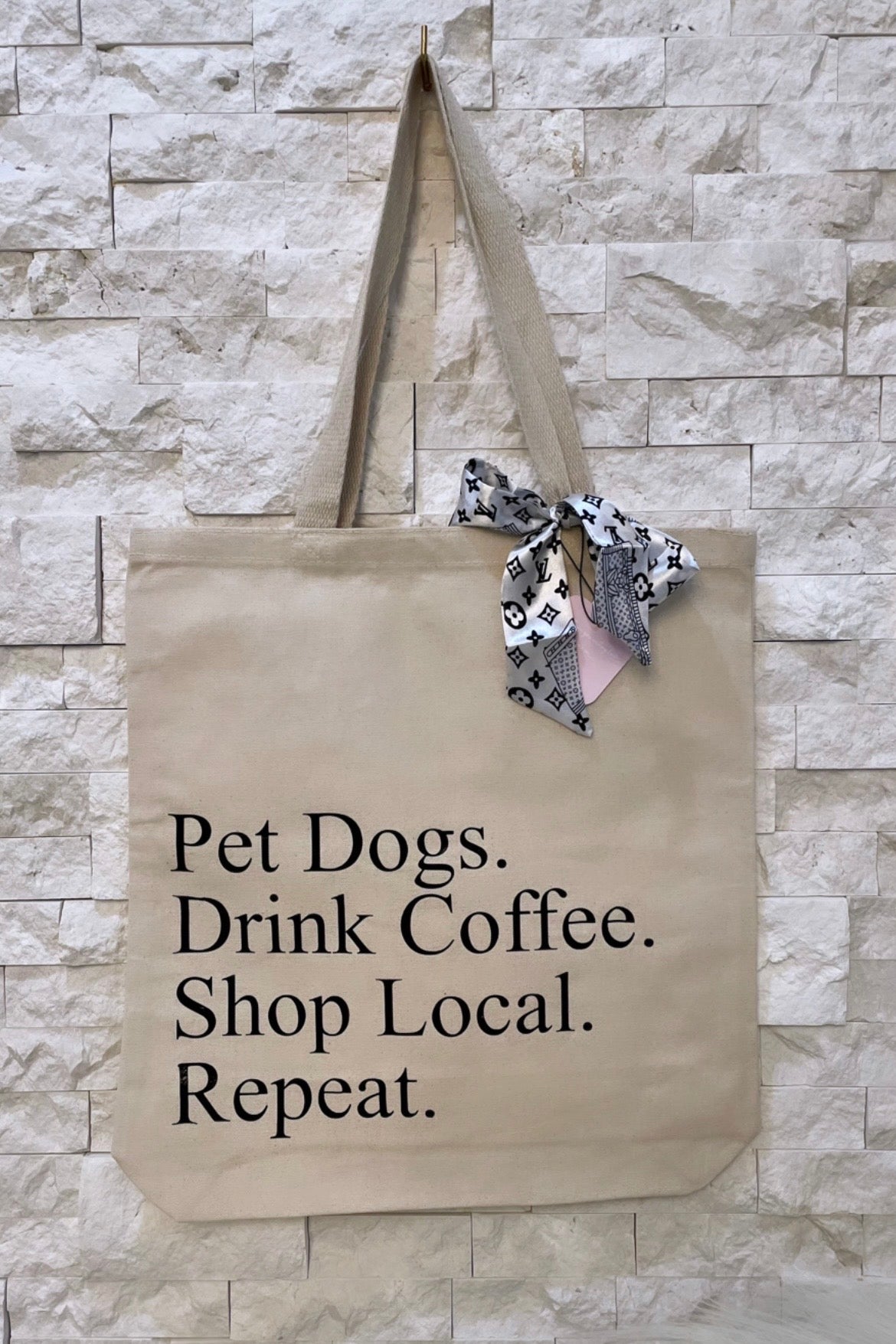 Pet Dogs. Drink Coffee… Tote