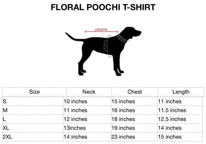 Floral Poochi T-Shirt