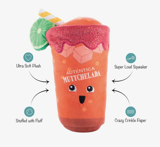 Muttchelada Plush Dog Toy