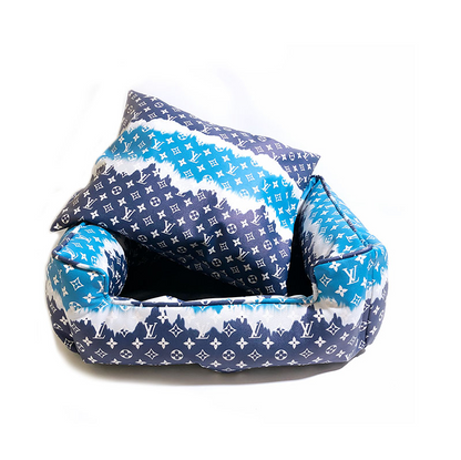 Furry Vuiton Dog Bed (Pre-Order)