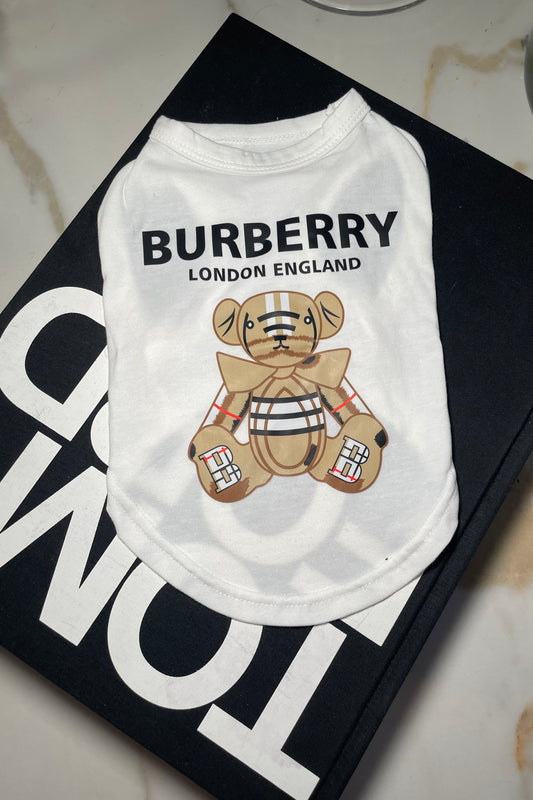 White Teddy Tee