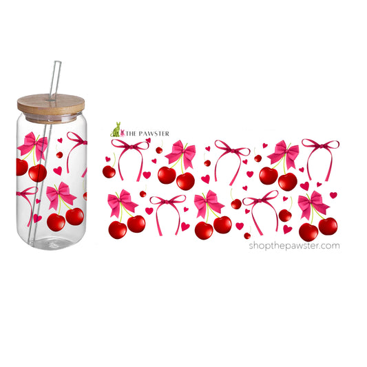 #23 Cherry Love 16oz Cup Wrap