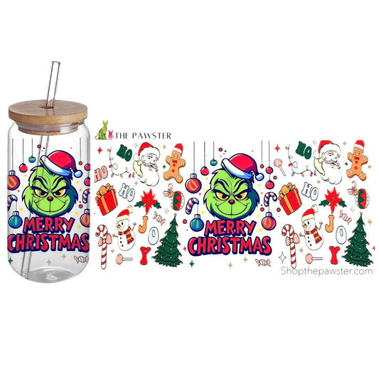 #79 Merry Christmas 16oz Cup Wrap