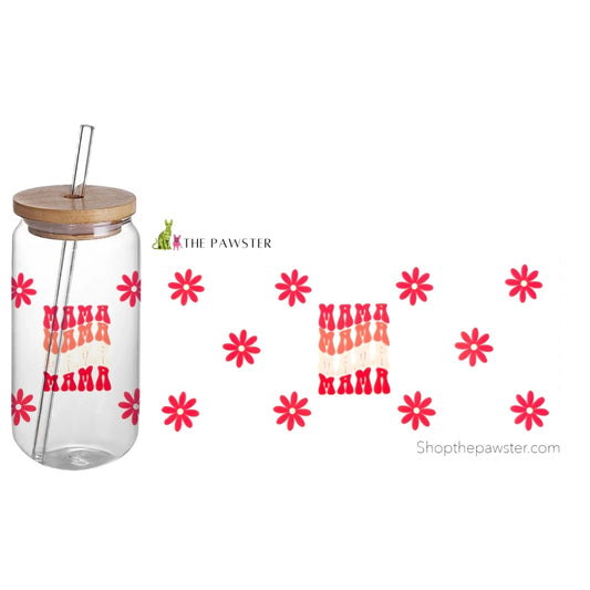 #73 Mama & Daisies 16oz Cup Wrap