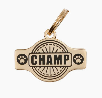 Champ Pet ID Tag