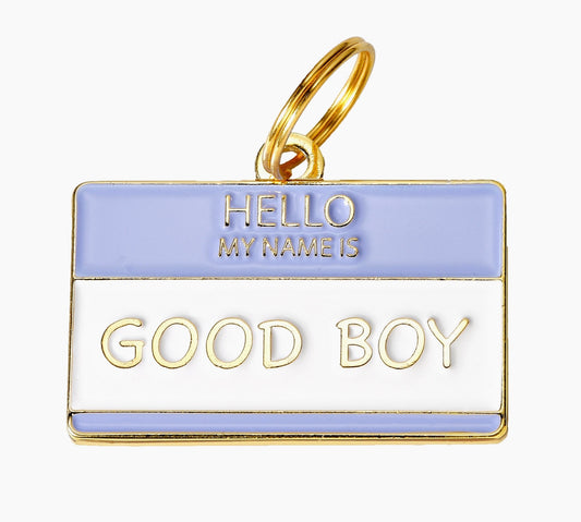 Good Boy Pet ID Tag