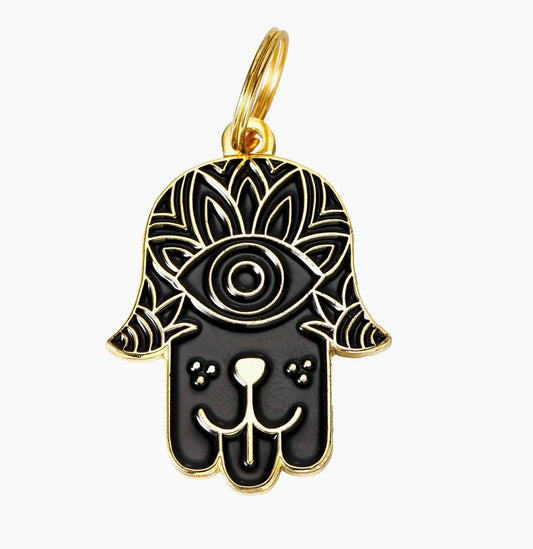 Hamsa Pet ID Tag