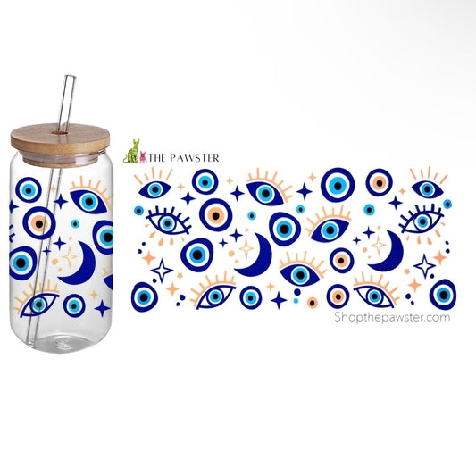 #44 Evil Eye 16oz Cup Wrap